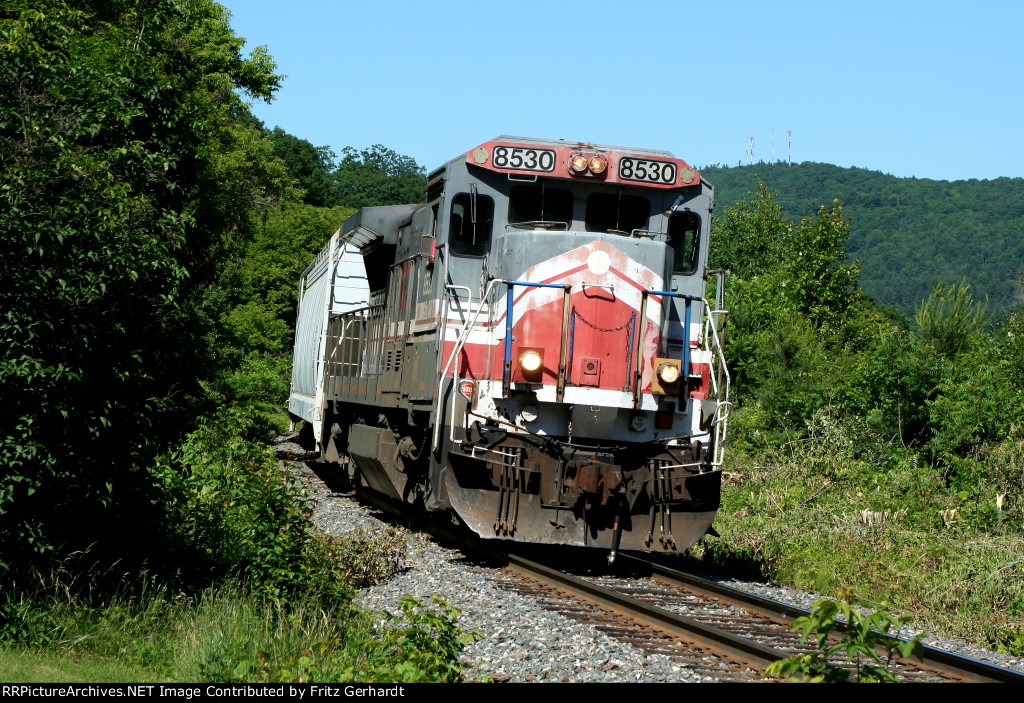 NECR Southbound Key Train